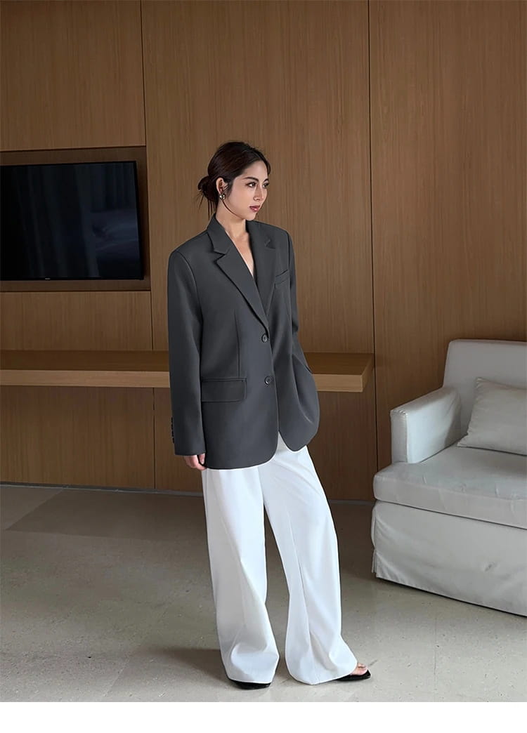 High-waisted Wide-leg Suit Pants Women’s