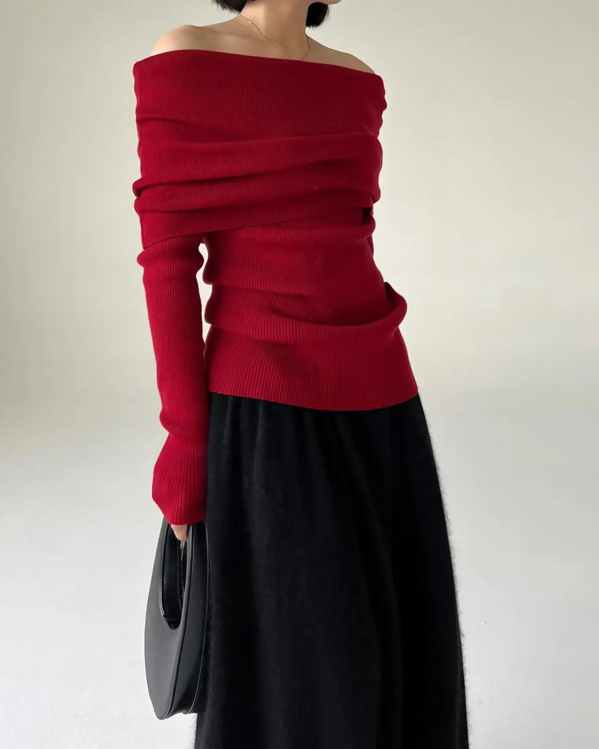 Off Shoulder Women Sweater