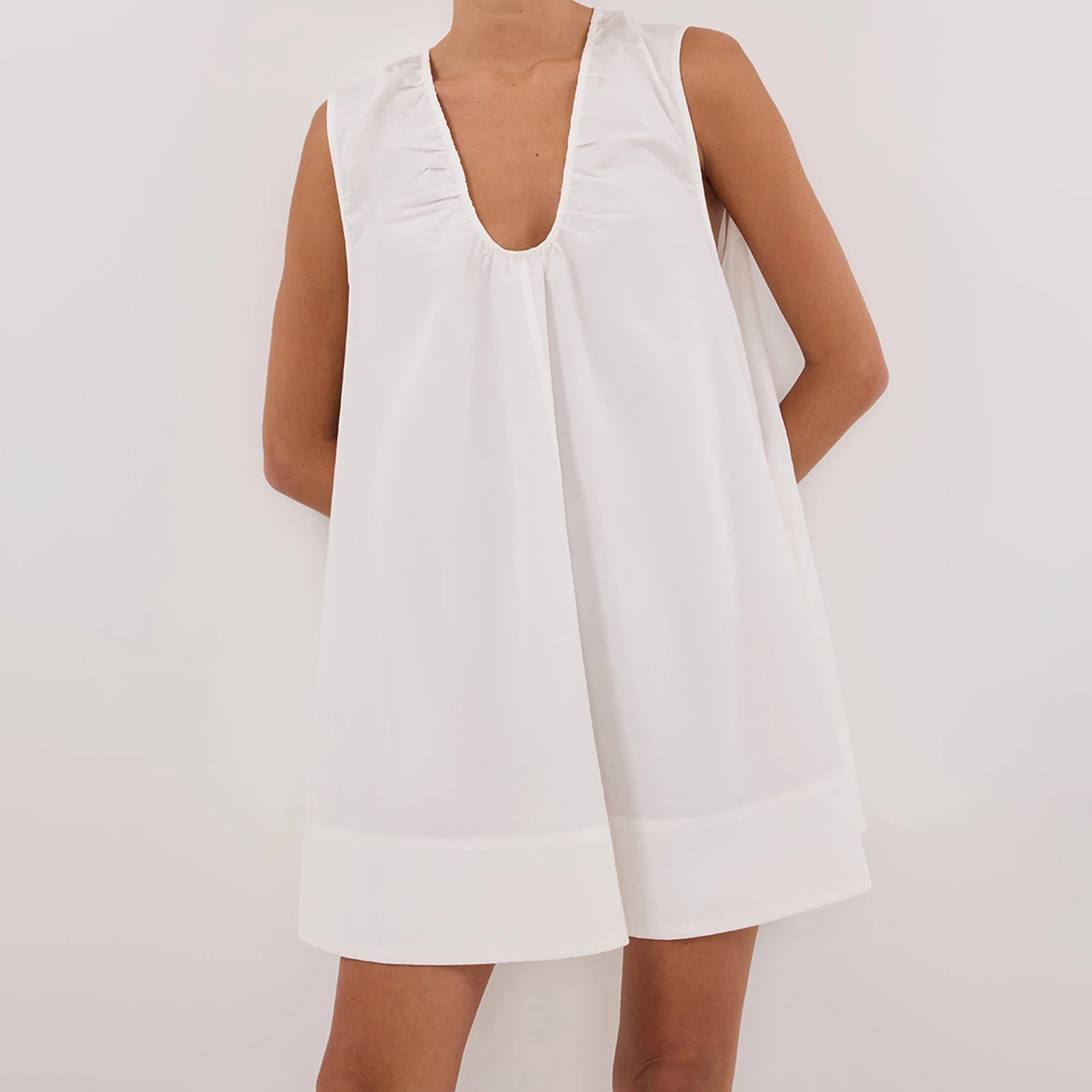 Womens V Neck Tank Dress