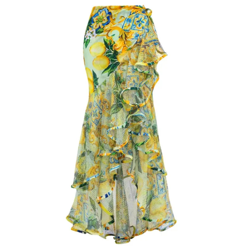 Women's V-Neck Floral Swimsuit - Norellé