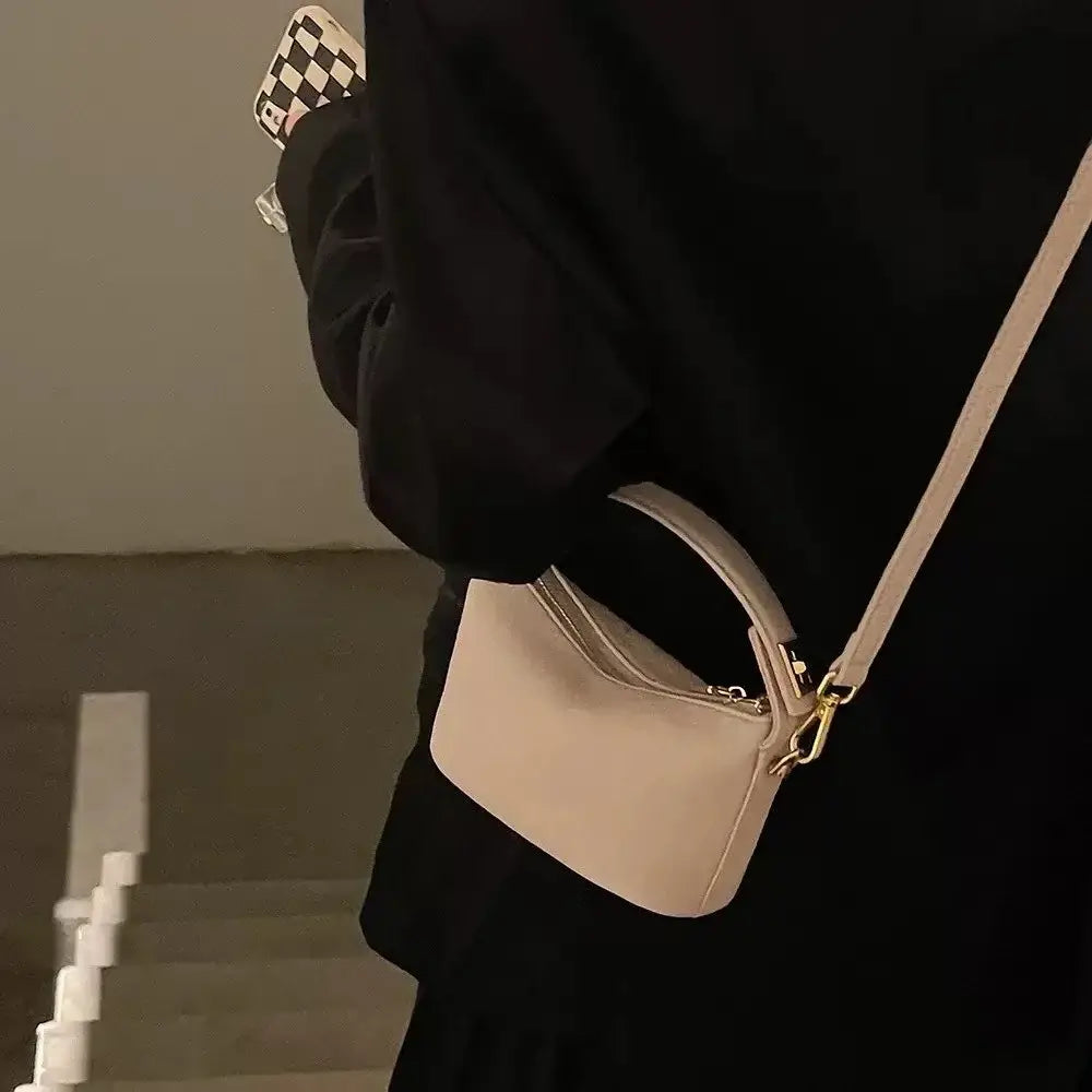 Simple and Retro Handbag Crossbody Bag
