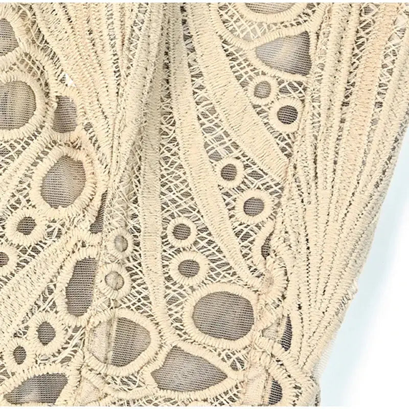 Hollow Out Women Sleeveless Backless Bandage Pleated Top