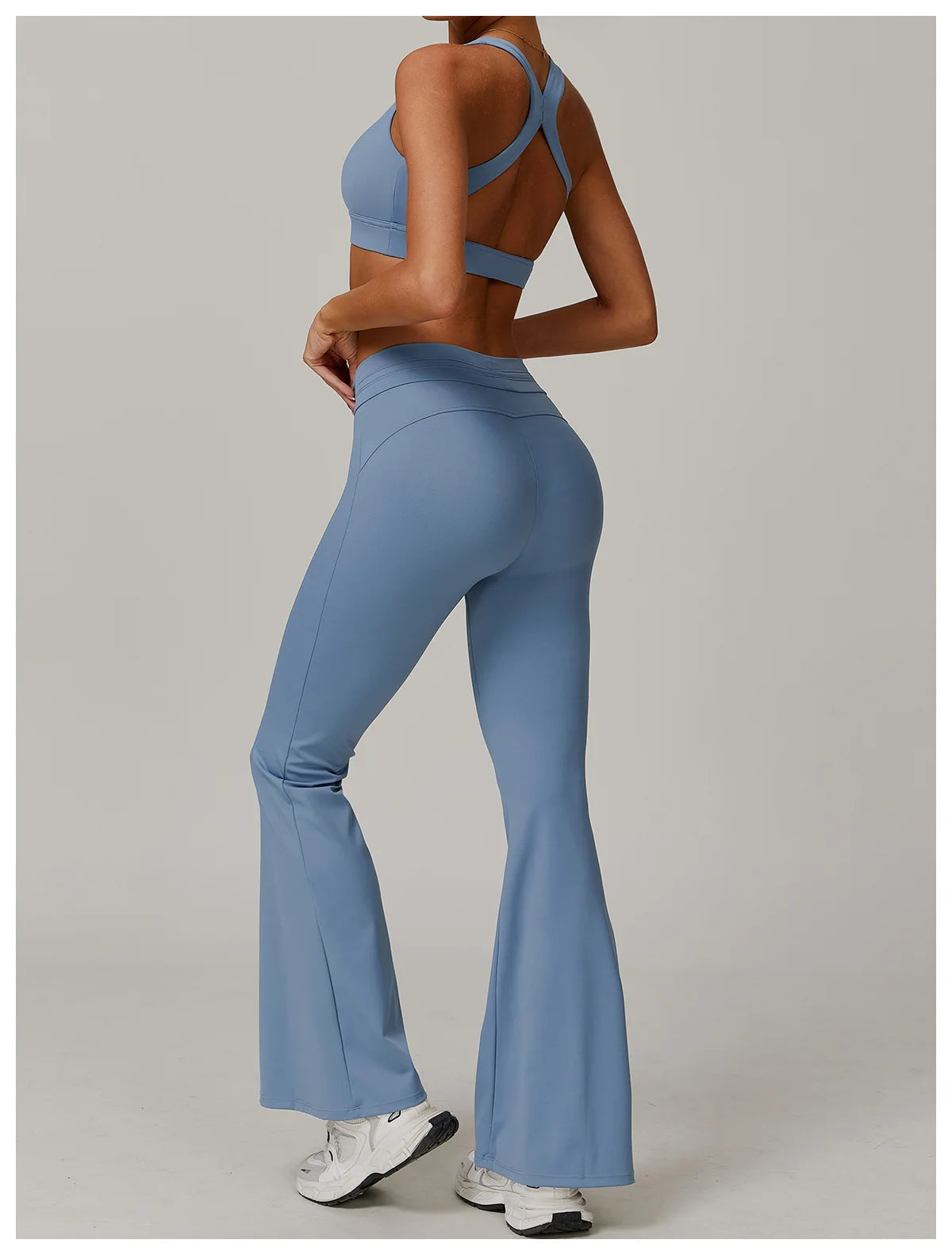 Women Fitness Bra Tights Cross Back Yoga Vest