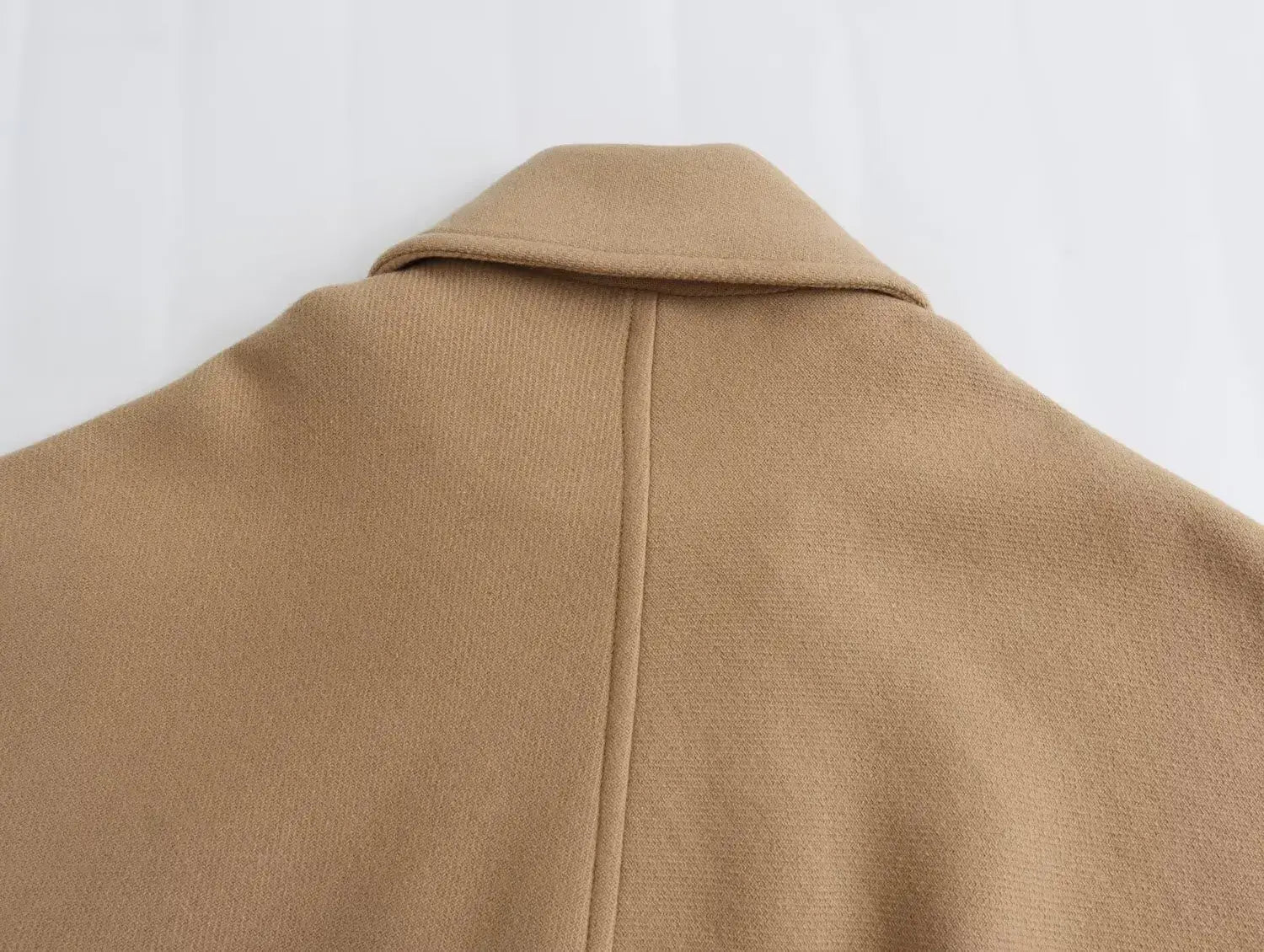 Women’s Oblique Button Loose Batwing Sleeve Jacket