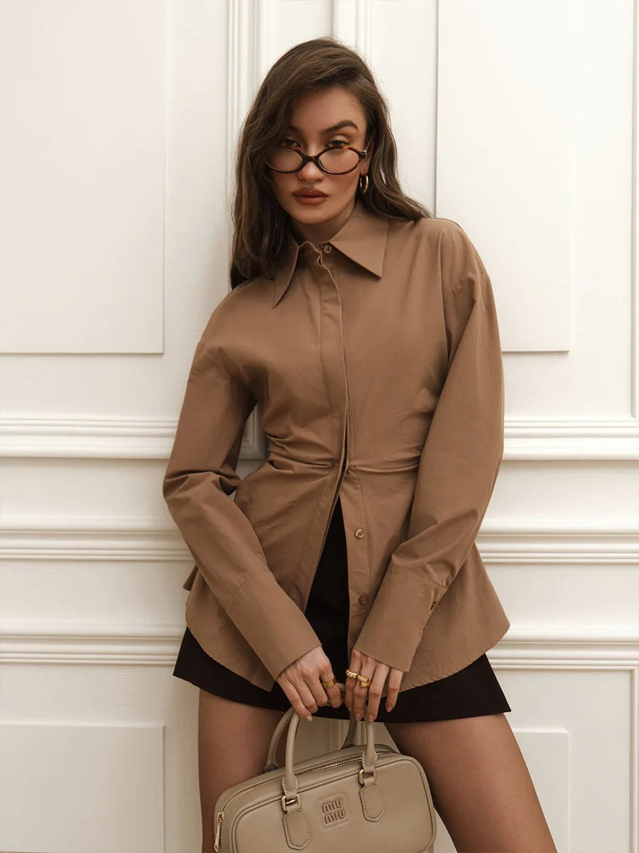 Cotton Slim Fit Shirt Women’s