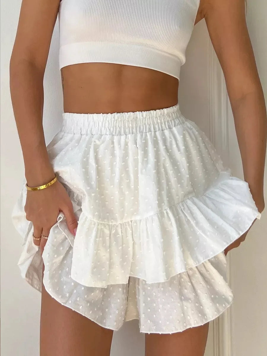 Casual Ruffled Shorts For Women