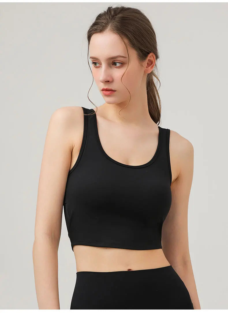 Women Yoga Butterfly Beautiful Back Elastic Breathable Tank Top