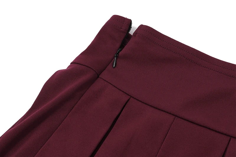 Off Shoulder Strapless Double Breasted 2 Piece Set