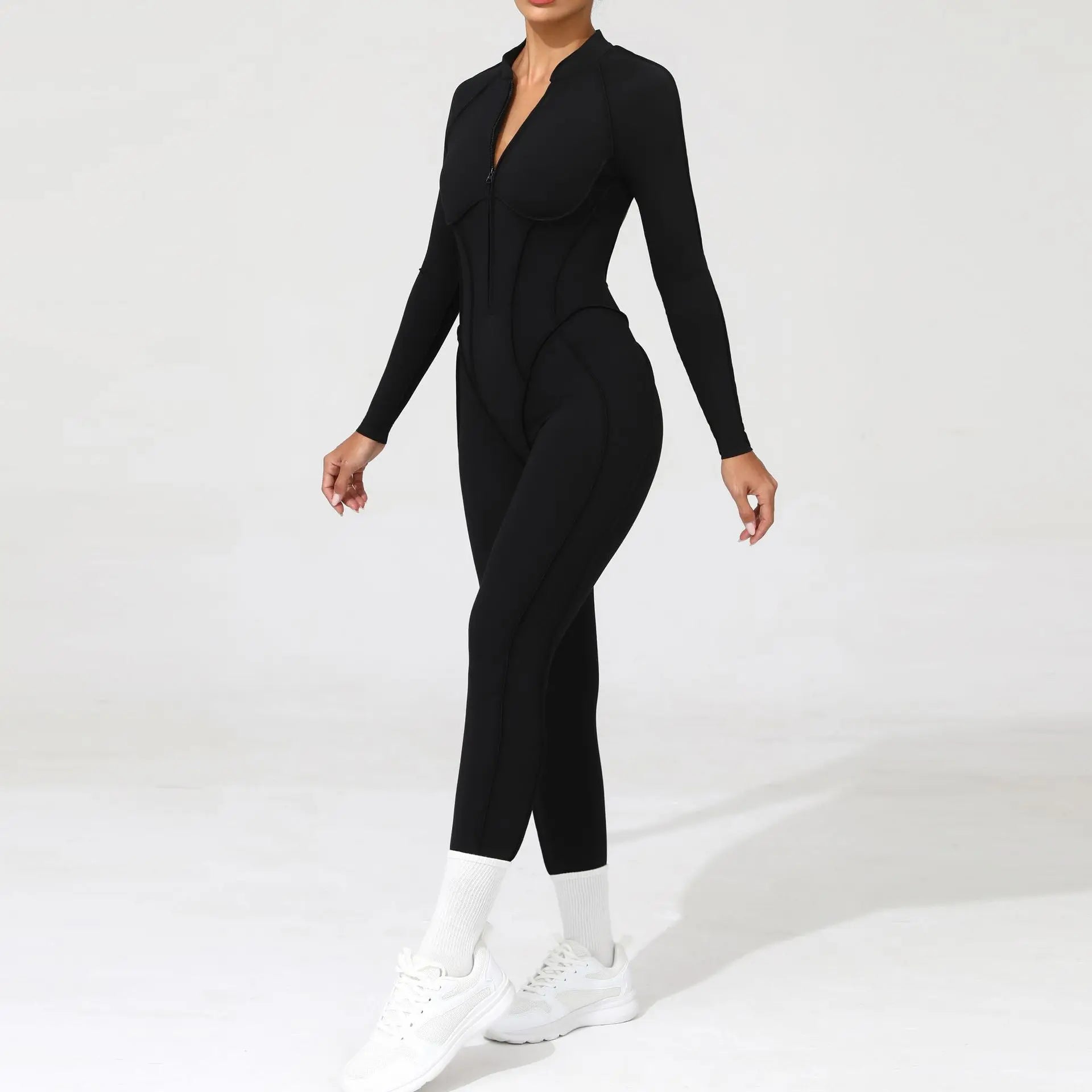 Women One Piece V Back Tracksuit