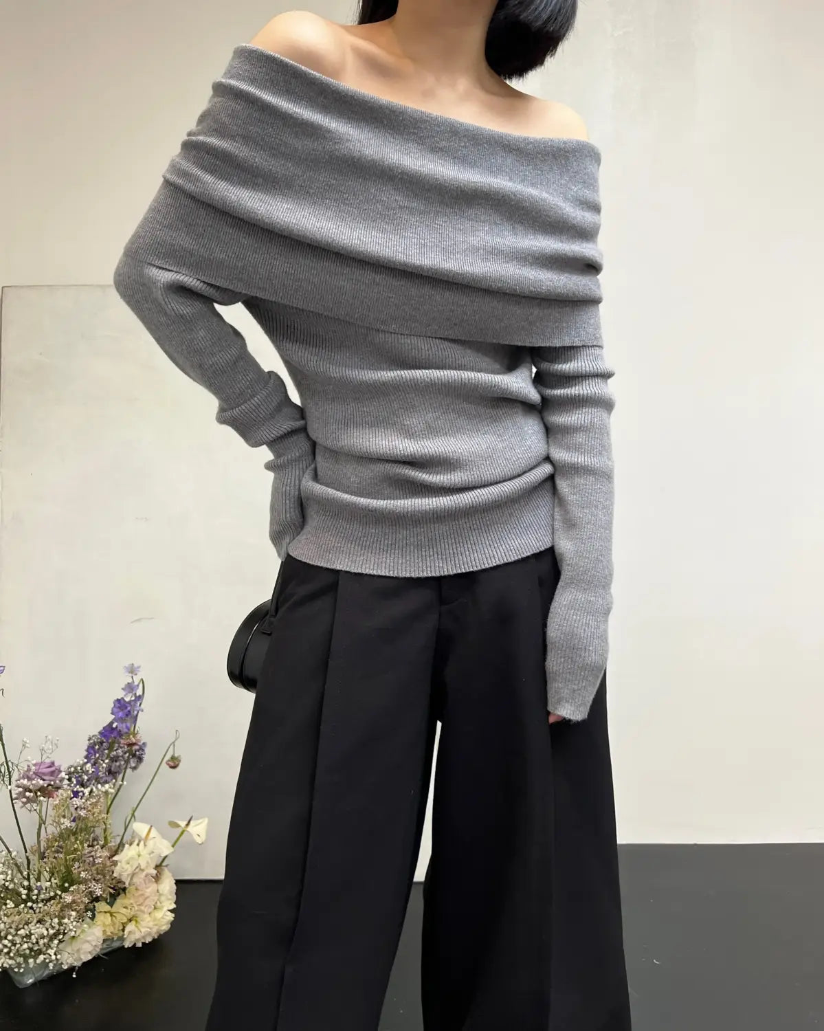 Off Shoulder Women Sweater