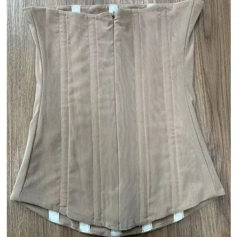 Mesh Backless Vest Strapless Solid Slim Top Women’s