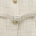 Women Tweed Single Breasted Elegant Jacket