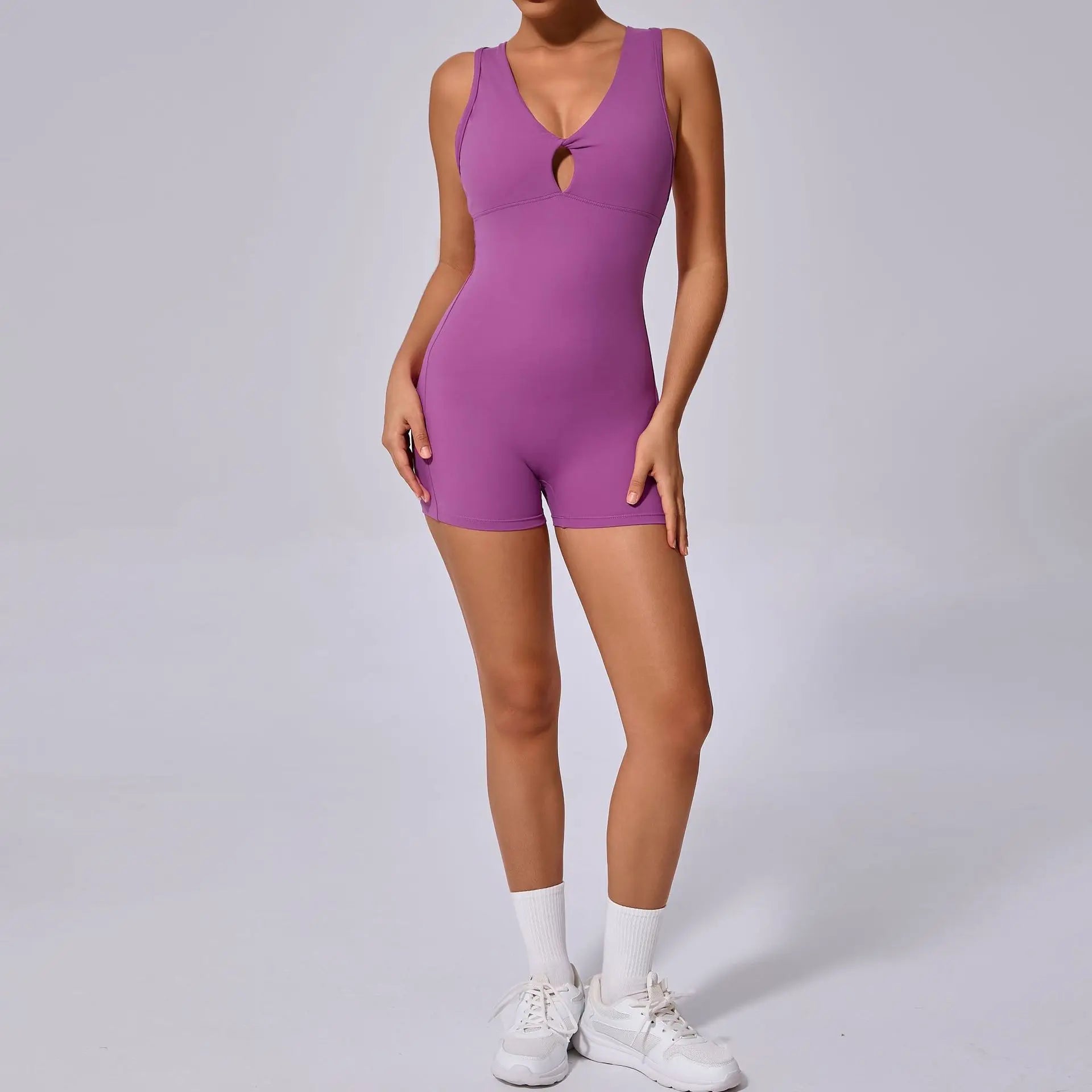 Women Bodysuits Butt Lifting Sports Jumpsuit