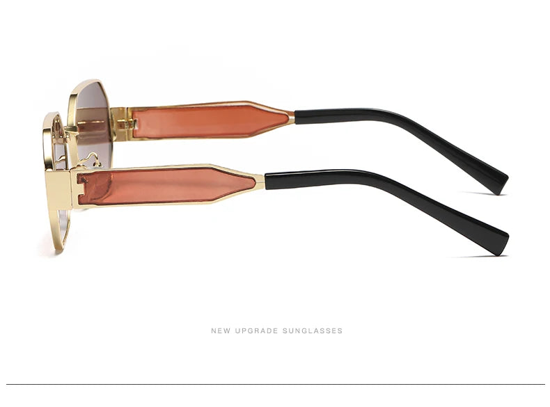 Fashion Square Vintage Sunglasses Women