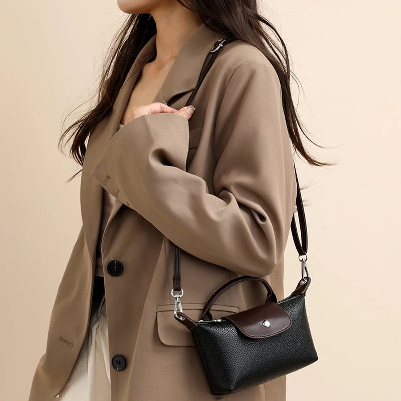 Pu Leather Single Shoulder Oblique Span Bag