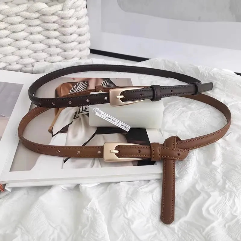 Women’s Belt Minimalist Trendy Thin
