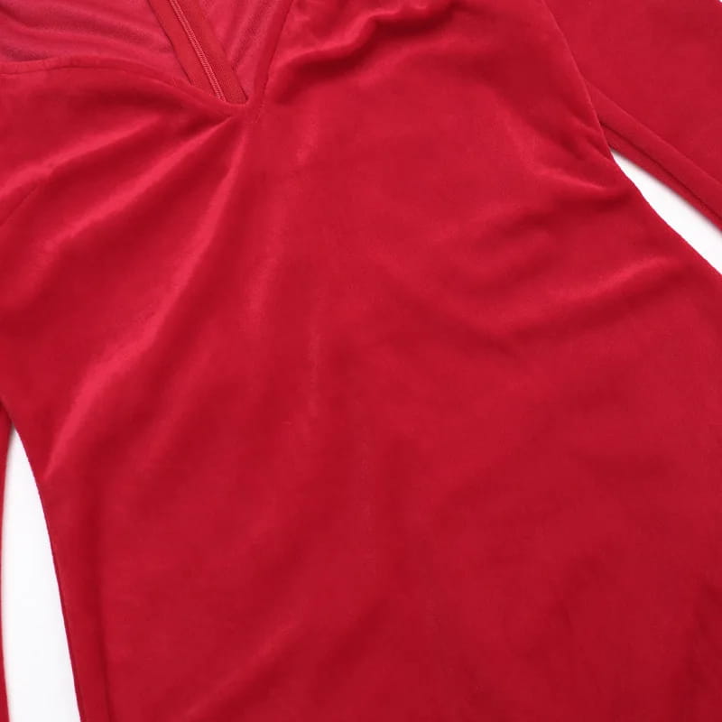 Deep V-neck Maxi Dress For Women