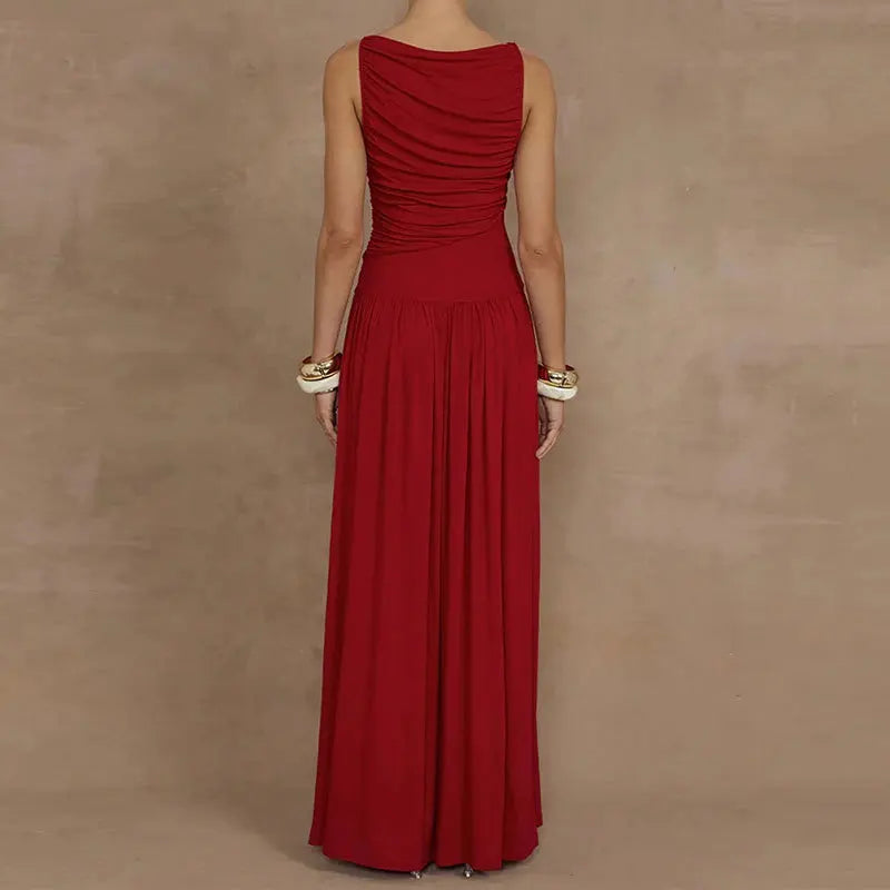 Women Sleeveless Maxi Dress