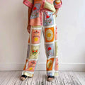 Linen Shirt Shorts Set