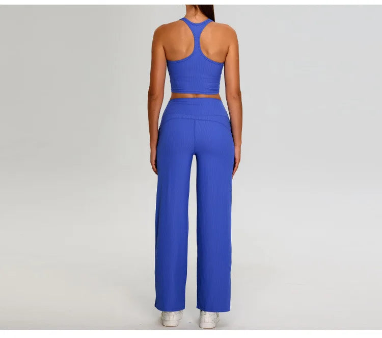 Yoga Set Women’s Sportswear 2 Piece Running and Fitness Gym Workout Clothes