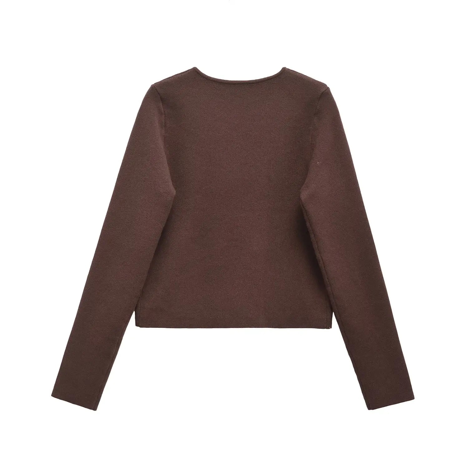 Women’s Double-collar Long-sleeved Knitted Cardigan for women