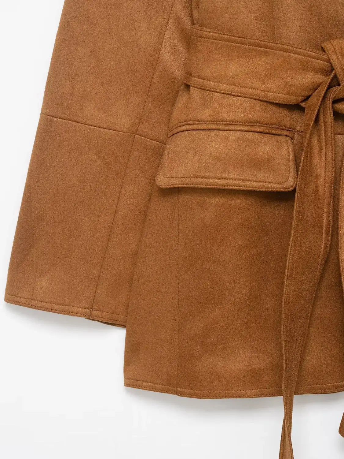 Faux Suede Vintage Jacket Coats For Women