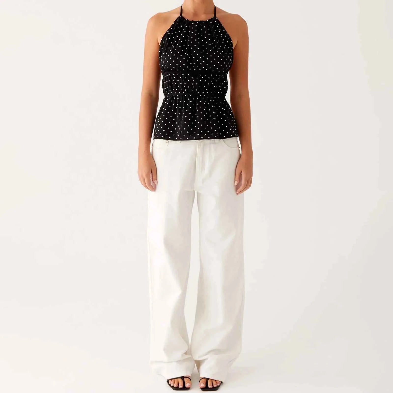 Women Summer Halter Tank Top