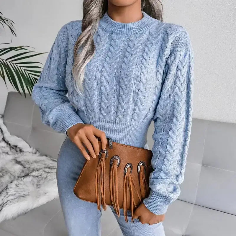Twists Knitted Pullover