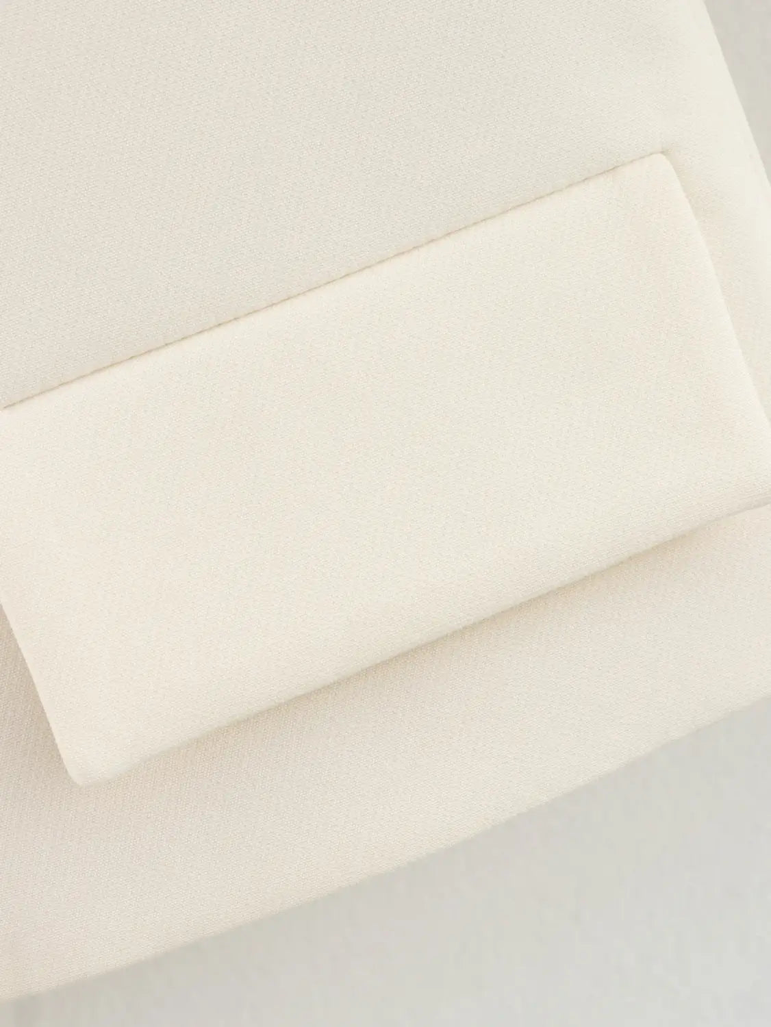 Vintage Women White Casual Blazer Jackets