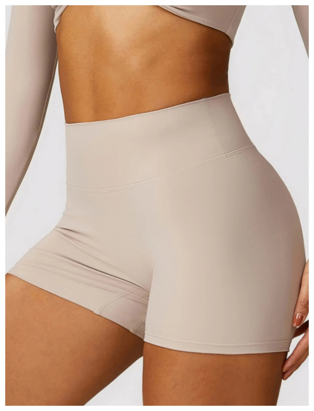 Fitness Shorts Buttock Lift Scrunch Yoga