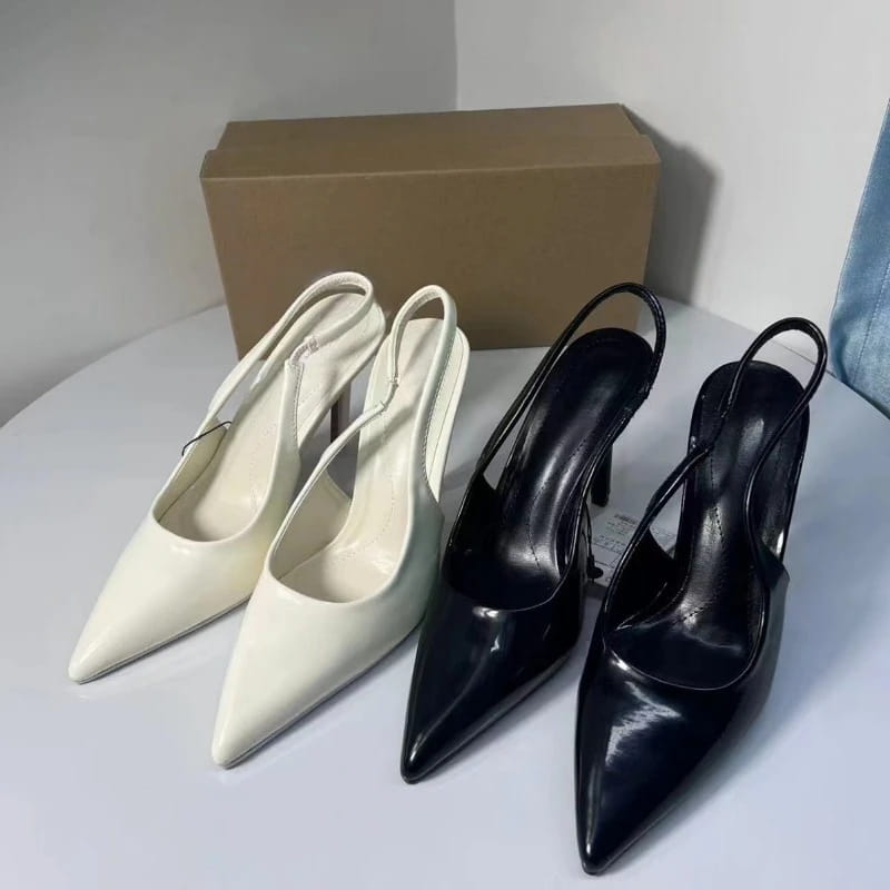 High Heel Shoes for Ladies Vintage Black