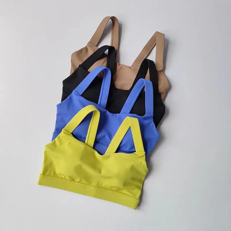 Sports Underwear Breathable Fixed Chest Pad Fitness Bra