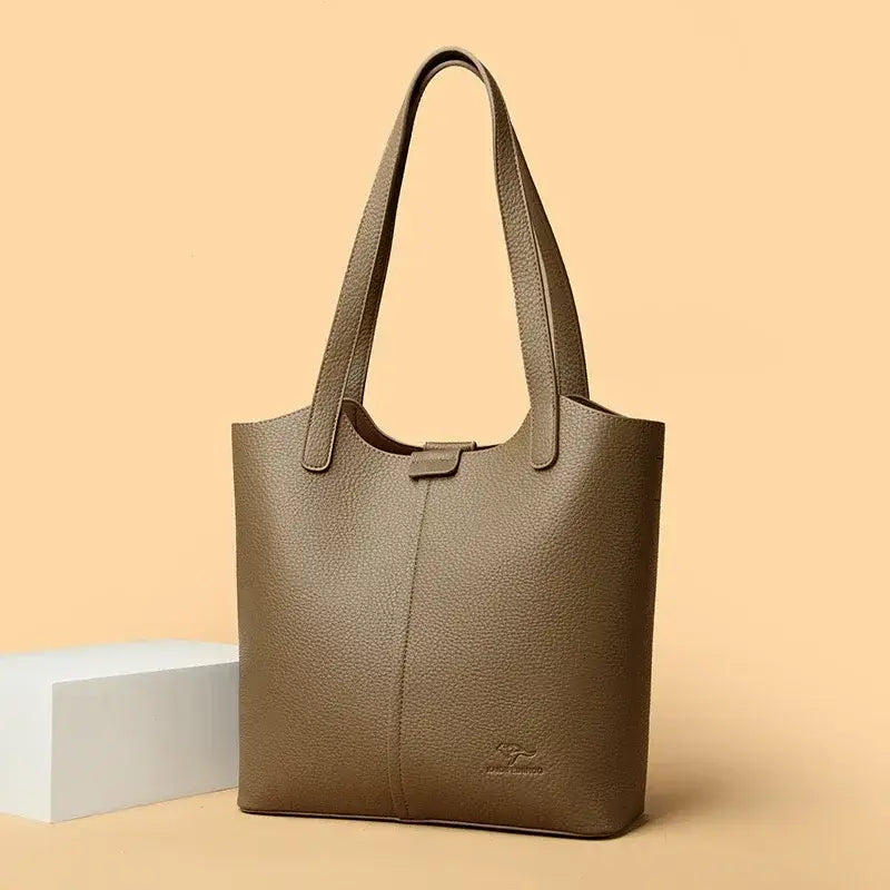 Soft Pu Leather Shoulder Carrying Hobo Bag for Women