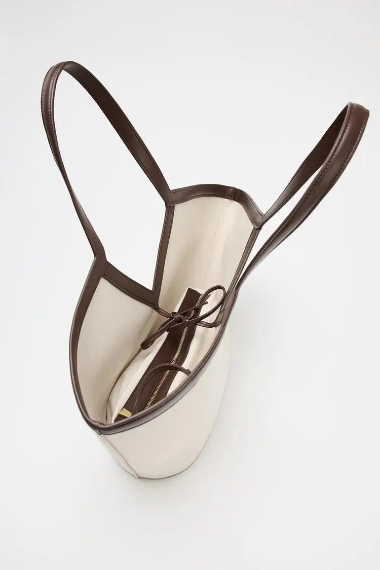 Spacious Top Handle Fashion Shoulder Bag