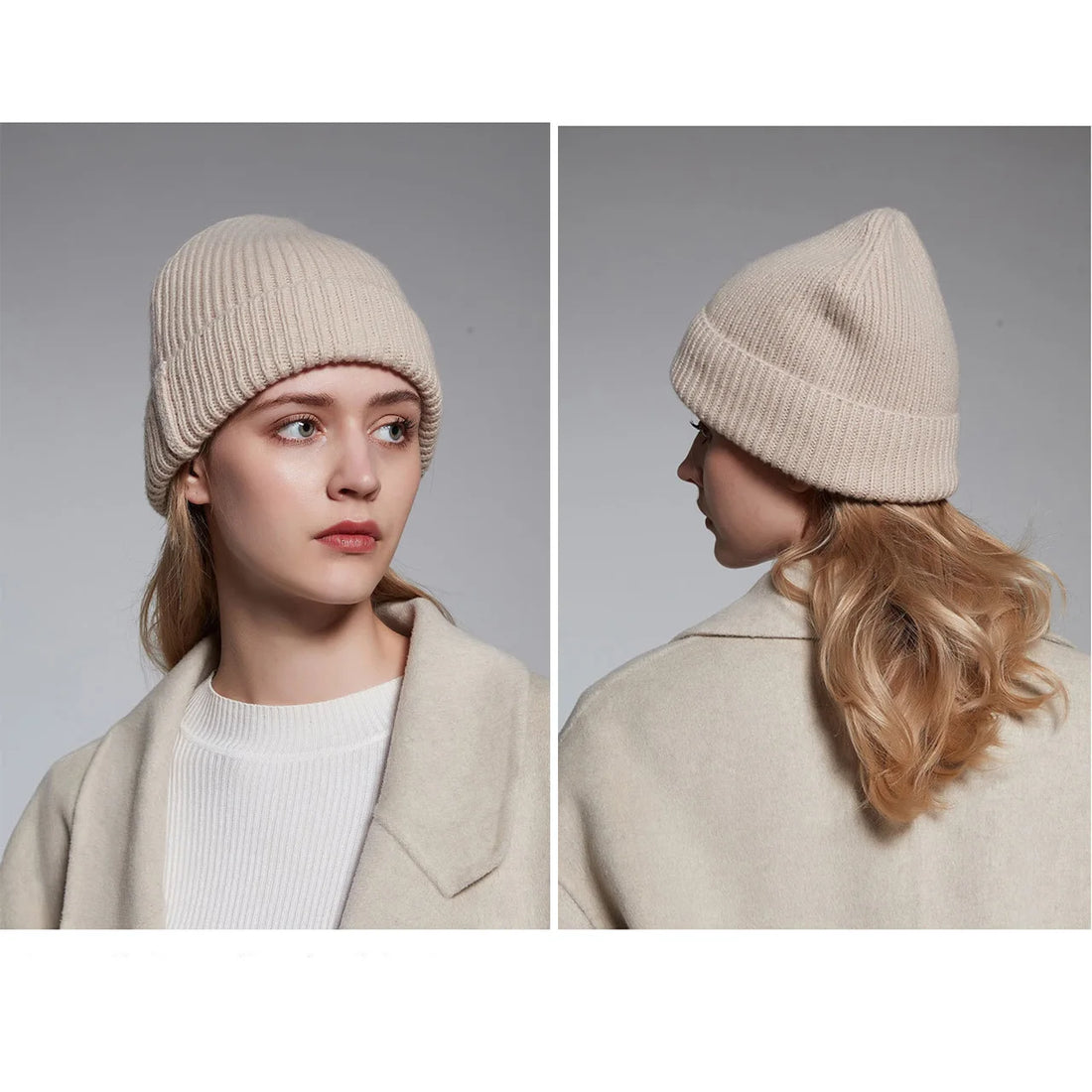 Knitted Pure Wool Beanies