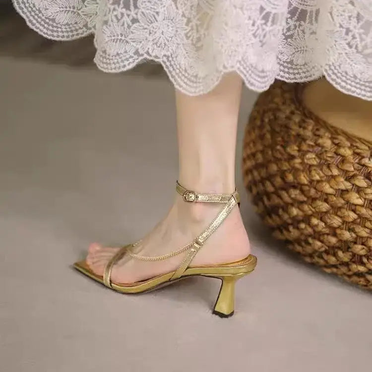 Women High Heels Sandals Elegant Stilettos