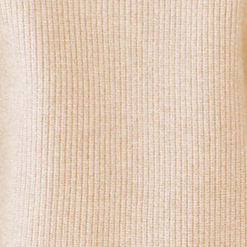 Women Casual Loose O-neck Single Breasted Long Sleeve Sweaters