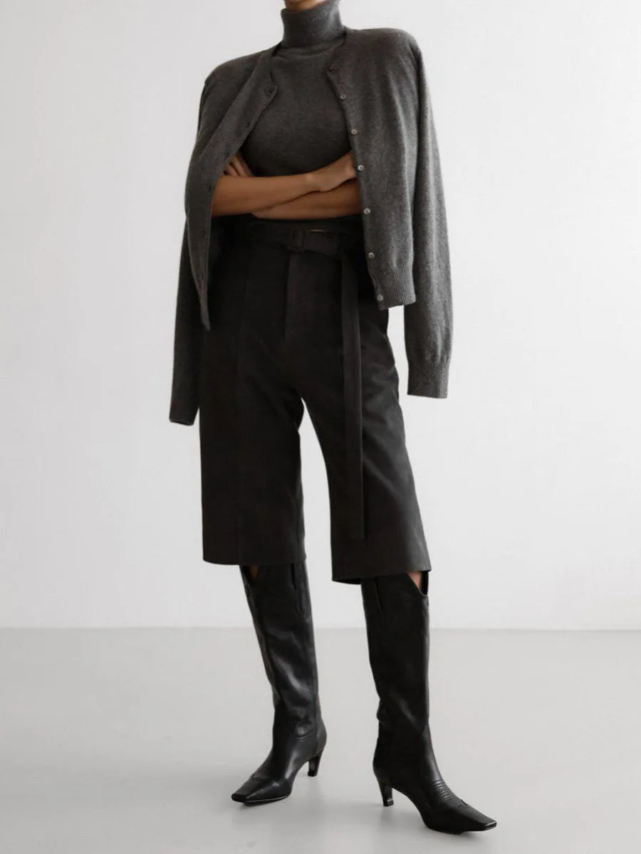 Women’s Solid Sweater Cardigan Long Sleeve