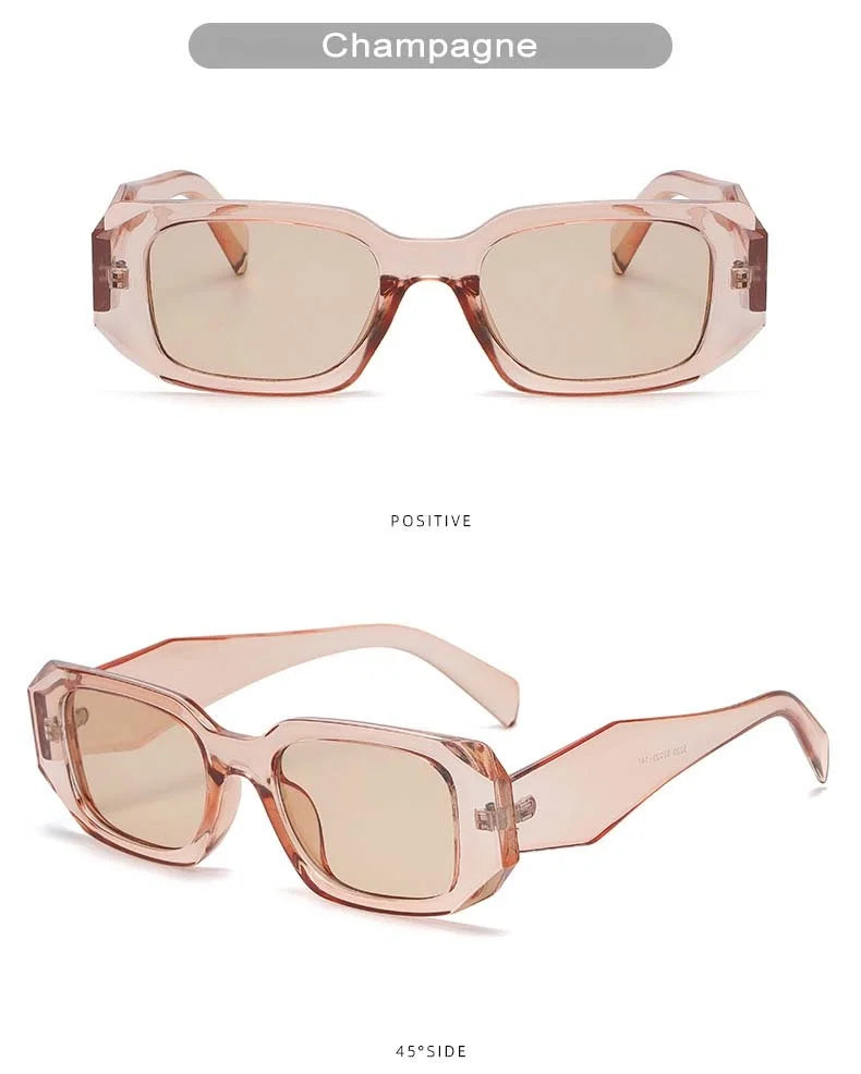 Square Vintage Sunglasses Woman