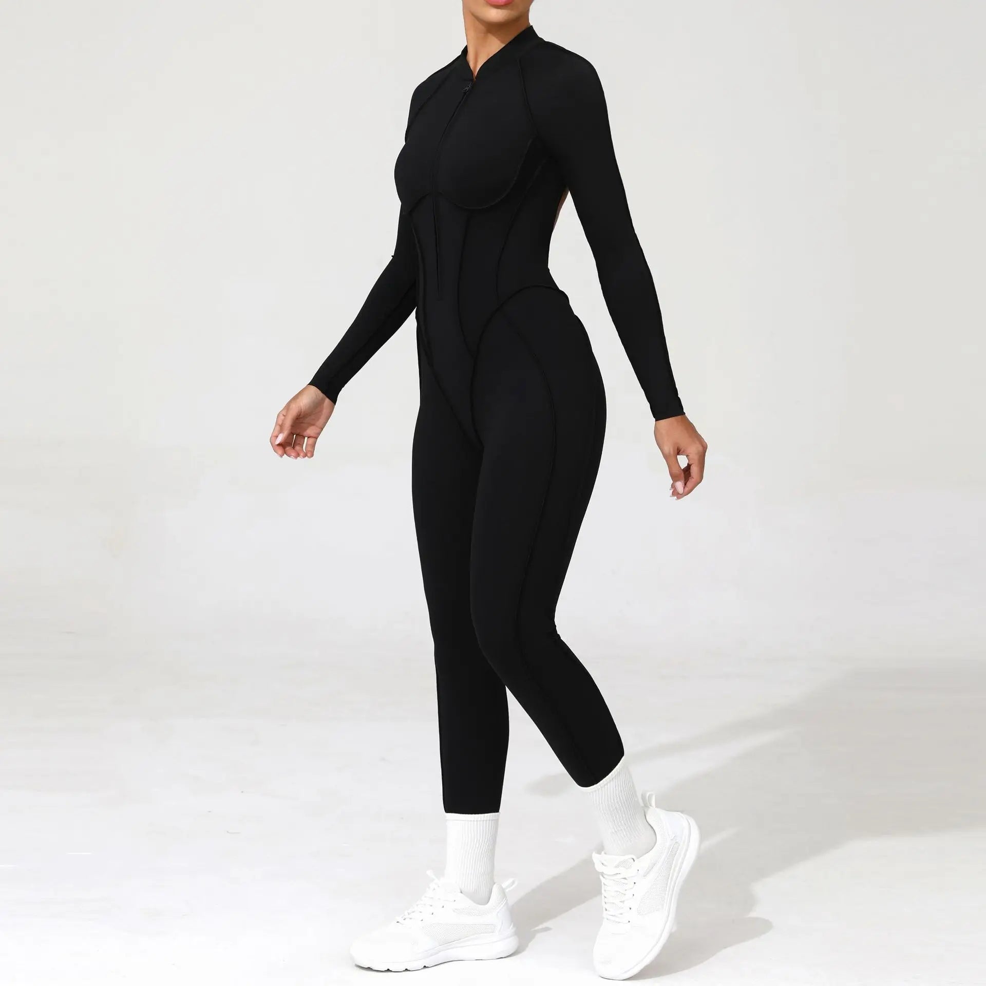 Women One Piece V Back Tracksuit