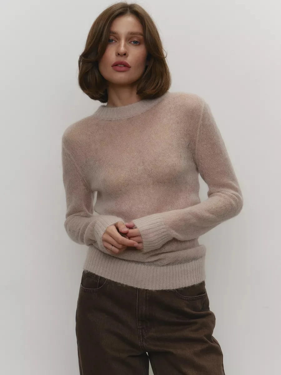 Knitted Sweater Top