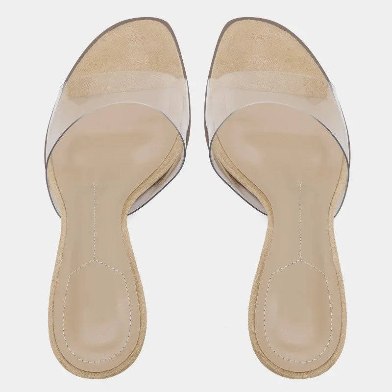 Transparent High Heels Sandals