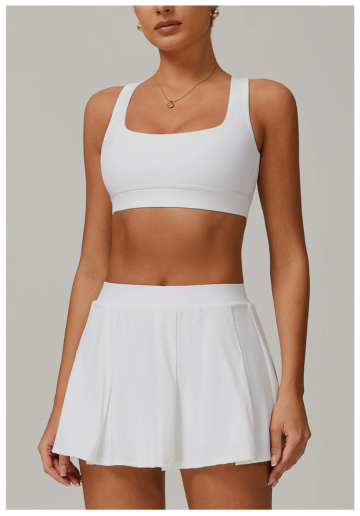 Women Fitness Bra Tights Cross Back Yoga Vest