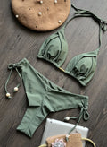 Triangle Bathing Suit for Women Brazilian Bikinis Halter - Norellé