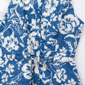 Women's Lace-up Floral Print Mini Dress - Norellé