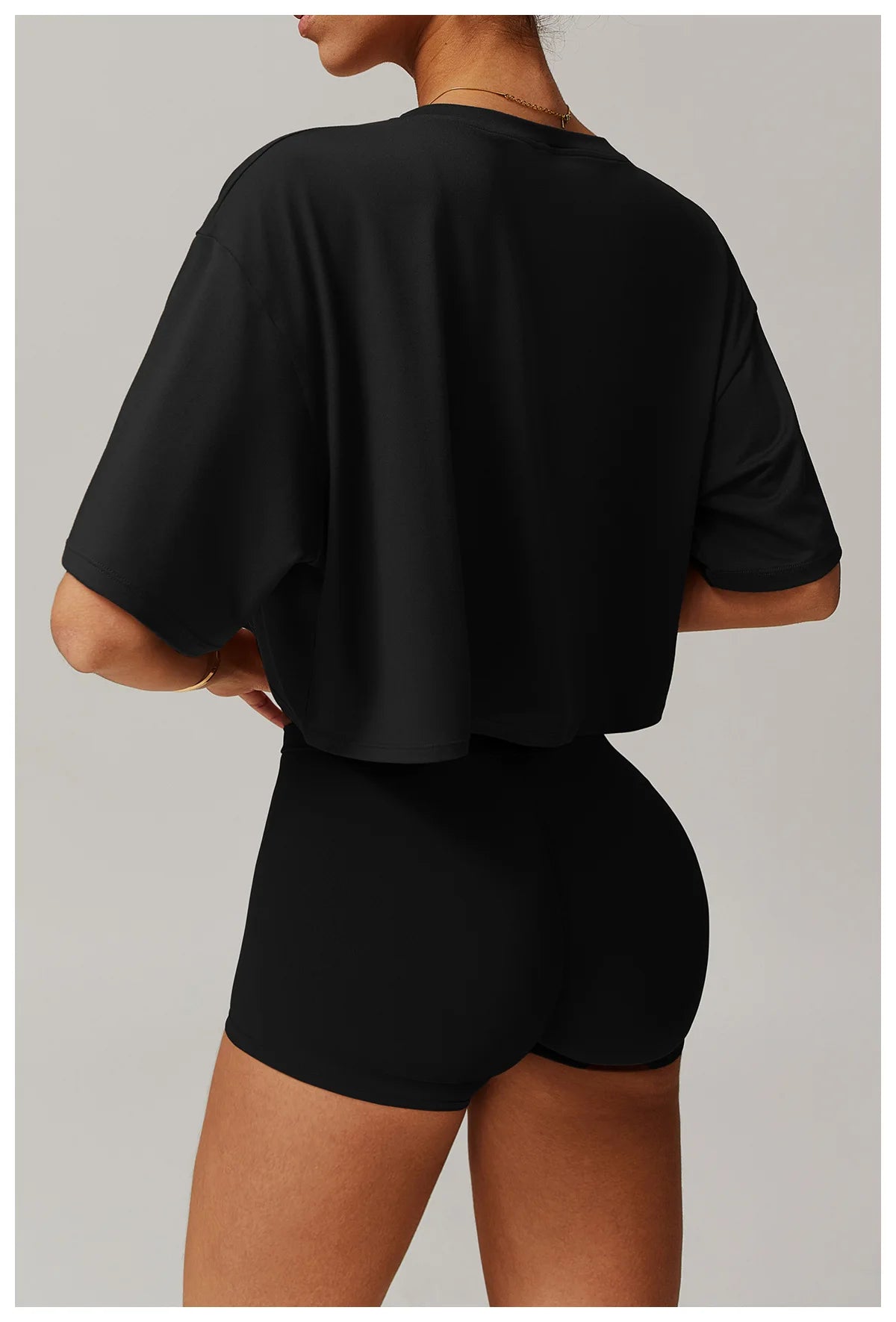 Loose Yoga Top Women Short Sleeve Gym