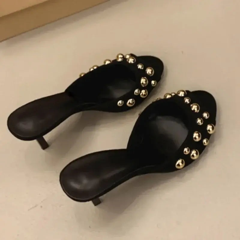 Thin Heels Peep Toes Sandal