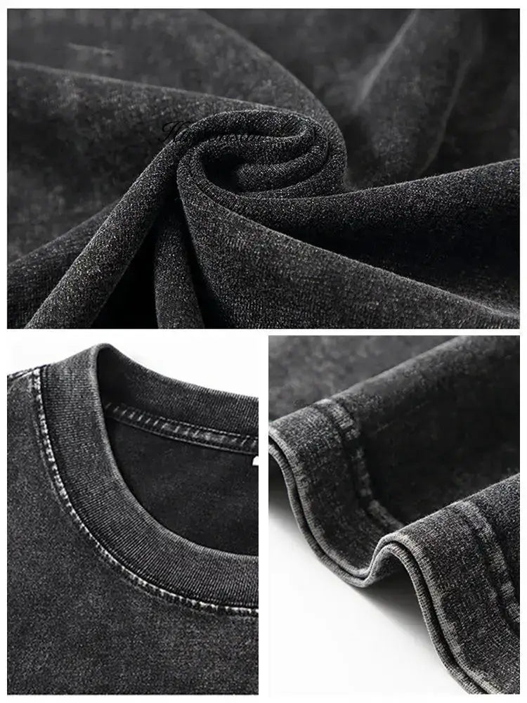 Fashion Womans Cotton Washed T-shirts