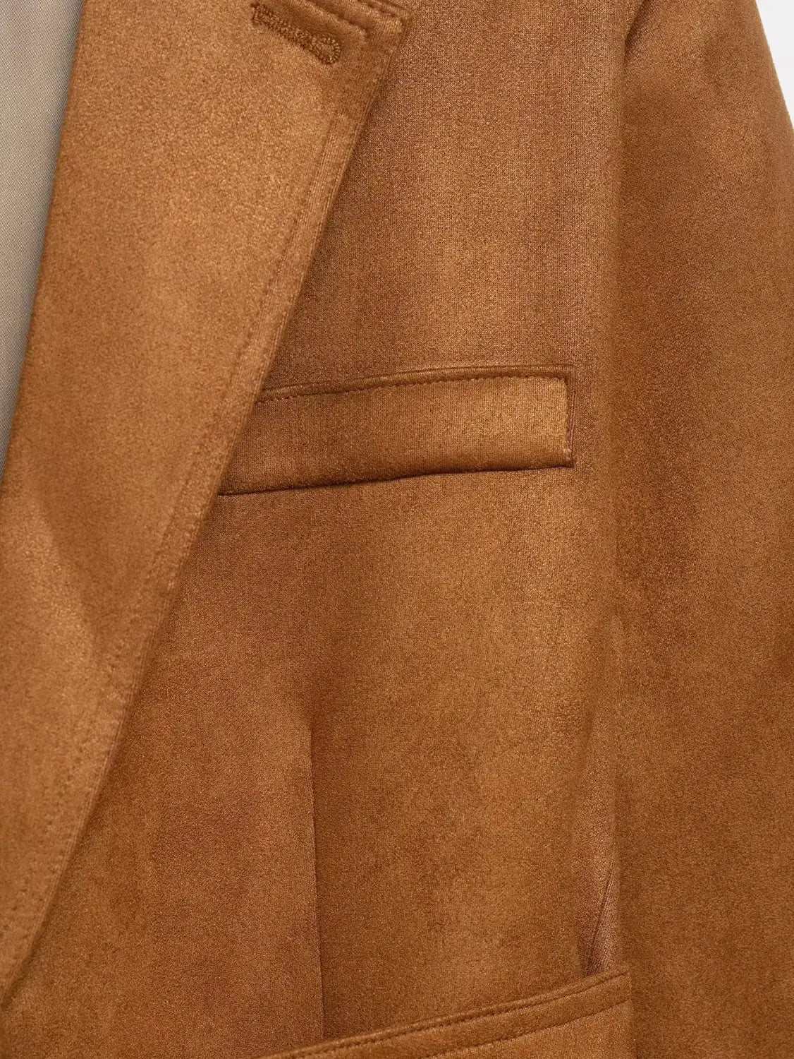 Faux Suede Vintage Jacket Coats For Women