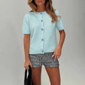 Women's Button Down Cardigan Shirt